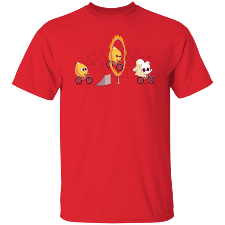 T-Shirts Red / S Fire Stunt T-Shirt