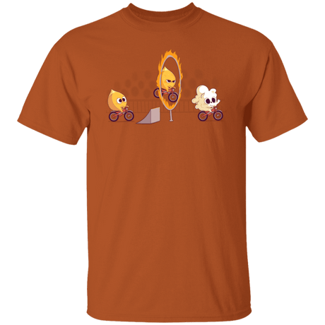 T-Shirts Texas Orange / S Fire Stunt T-Shirt