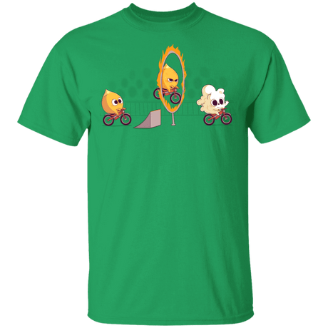 T-Shirts Irish Green / YXS Fire Stunt Youth T-Shirt