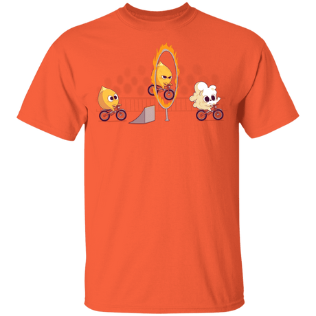 T-Shirts Orange / YXS Fire Stunt Youth T-Shirt