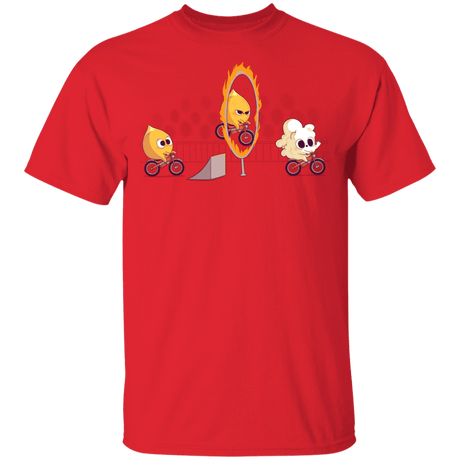 T-Shirts Red / YXS Fire Stunt Youth T-Shirt