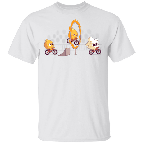 T-Shirts White / YXS Fire Stunt Youth T-Shirt