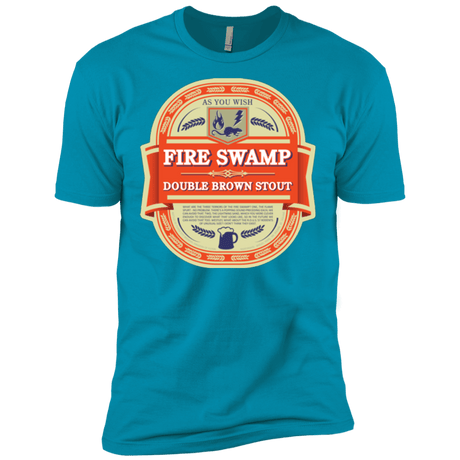 T-Shirts Turquoise / X-Small Fire Swamp Ale Men's Premium T-Shirt