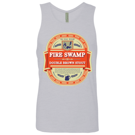 T-Shirts Heather Grey / Small Fire Swamp Ale Men's Premium Tank Top