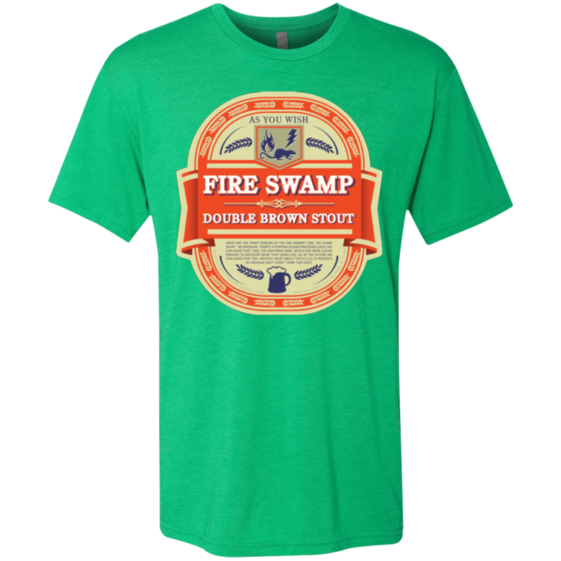 Fire Swamp Ale Men's Triblend T-Shirt