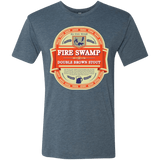 T-Shirts Indigo / Small Fire Swamp Ale Men's Triblend T-Shirt