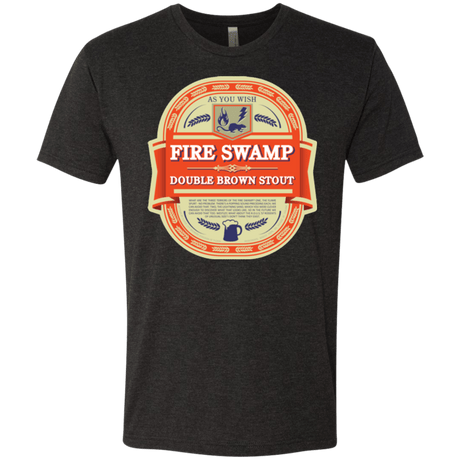 T-Shirts Vintage Black / Small Fire Swamp Ale Men's Triblend T-Shirt