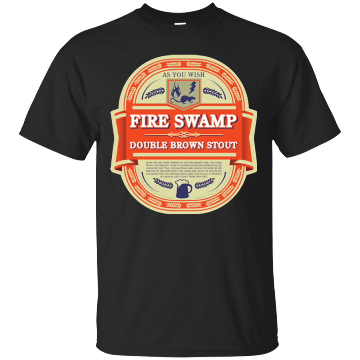 T-Shirts Black / Small Fire Swamp Ale T-Shirt