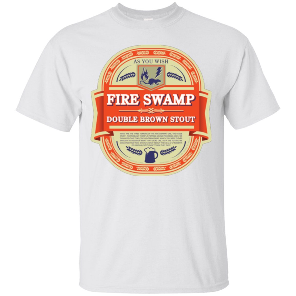 T-Shirts White / Small Fire Swamp Ale T-Shirt