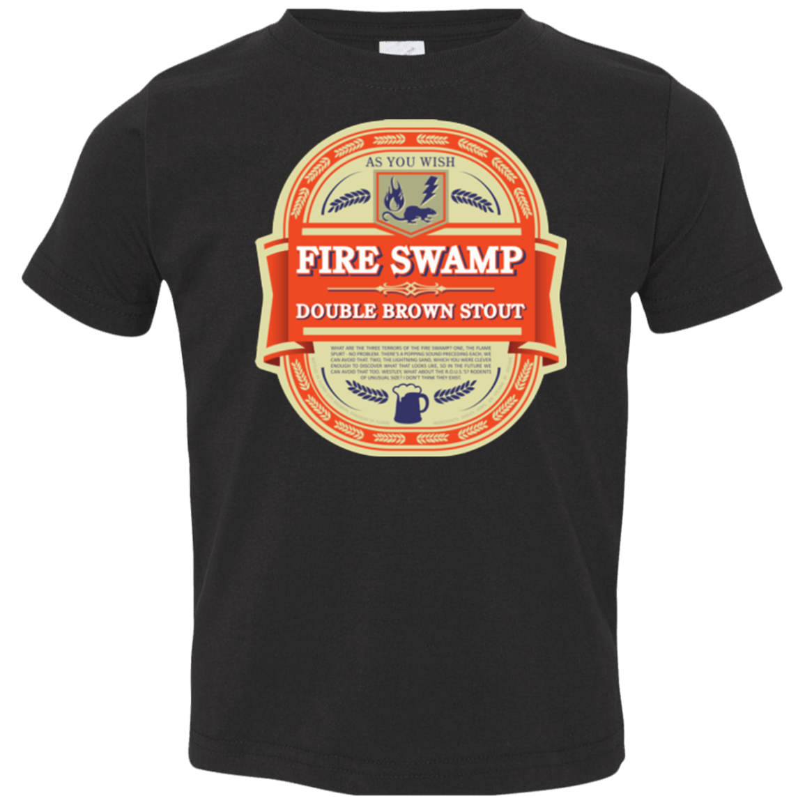 T-Shirts Black / 2T Fire Swamp Ale Toddler Premium T-Shirt