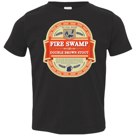 T-Shirts Black / 2T Fire Swamp Ale Toddler Premium T-Shirt