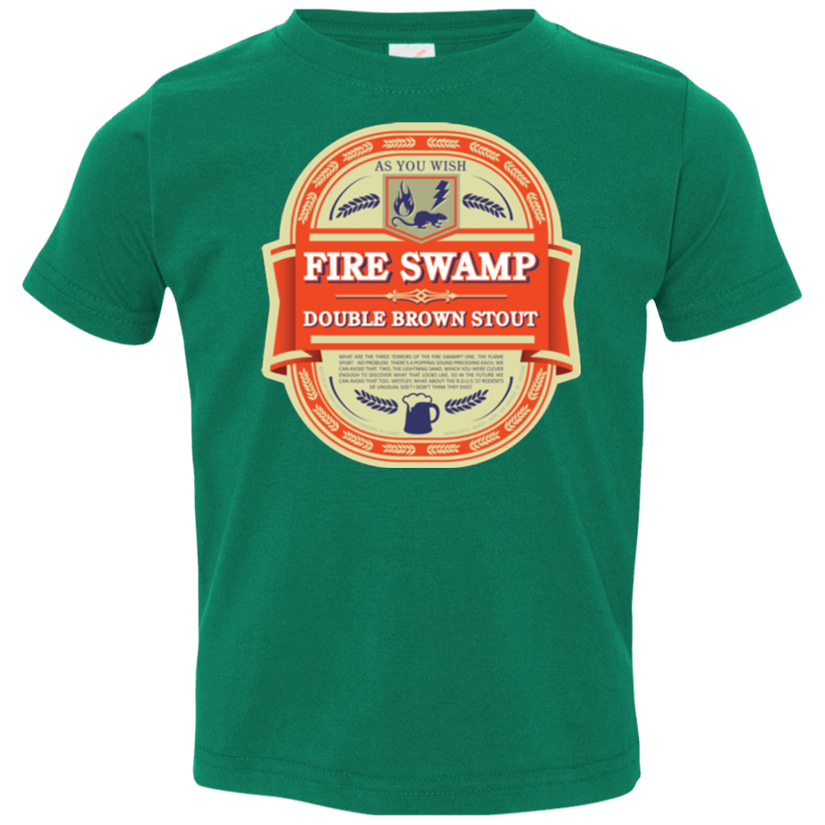 T-Shirts Kelly / 2T Fire Swamp Ale Toddler Premium T-Shirt