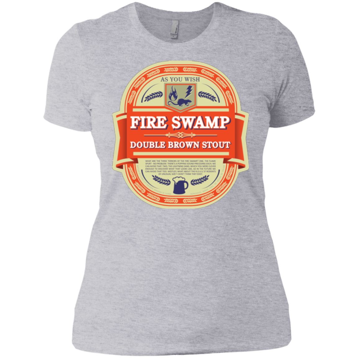 T-Shirts Heather Grey / X-Small Fire Swamp Ale Women's Premium T-Shirt
