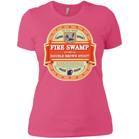 T-Shirts Hot Pink / X-Small Fire Swamp Ale Women's Premium T-Shirt