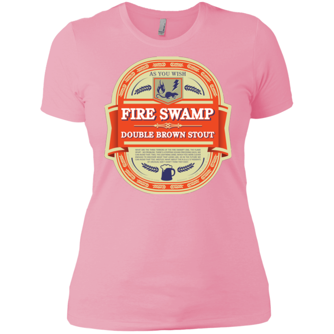 T-Shirts Light Pink / X-Small Fire Swamp Ale Women's Premium T-Shirt