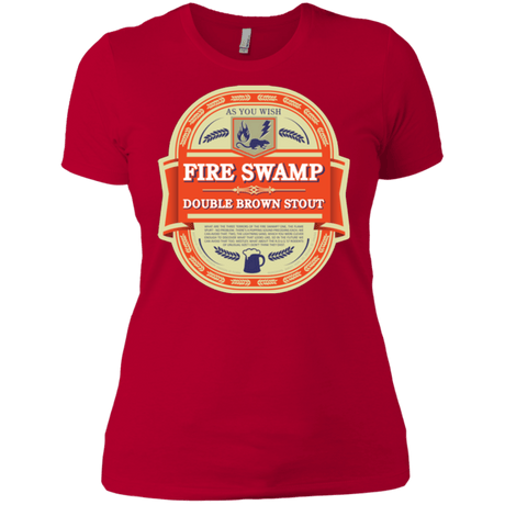 T-Shirts Red / X-Small Fire Swamp Ale Women's Premium T-Shirt