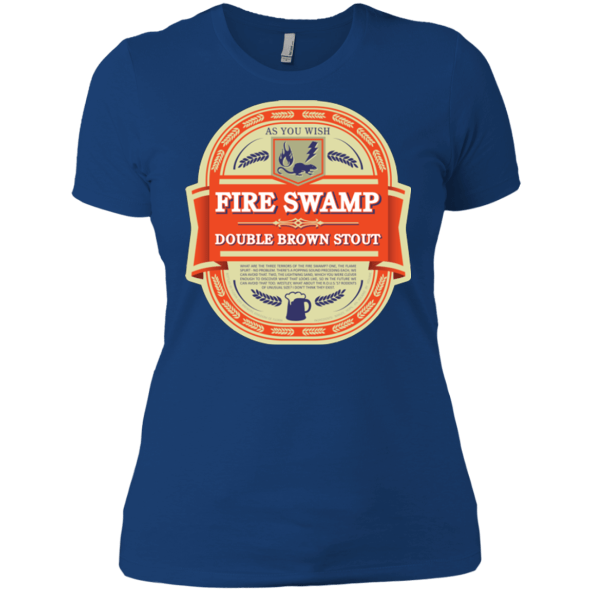 T-Shirts Royal / X-Small Fire Swamp Ale Women's Premium T-Shirt