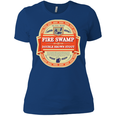 T-Shirts Royal / X-Small Fire Swamp Ale Women's Premium T-Shirt