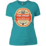 T-Shirts Tahiti Blue / X-Small Fire Swamp Ale Women's Premium T-Shirt