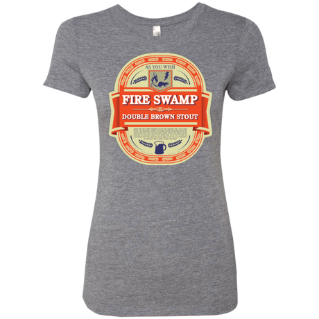 T-Shirts Premium Heather / Small Fire Swamp Ale Women's Triblend T-Shirt