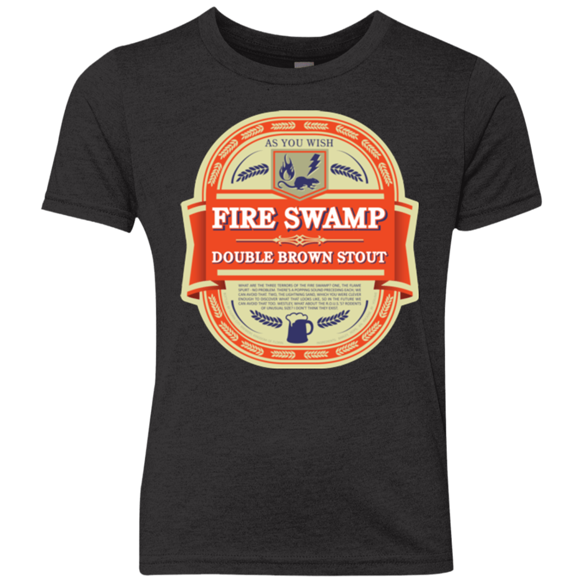 Fire Swamp Ale Youth Triblend T-Shirt