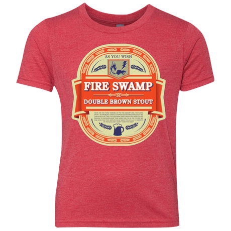 T-Shirts Vintage Red / YXS Fire Swamp Ale Youth Triblend T-Shirt