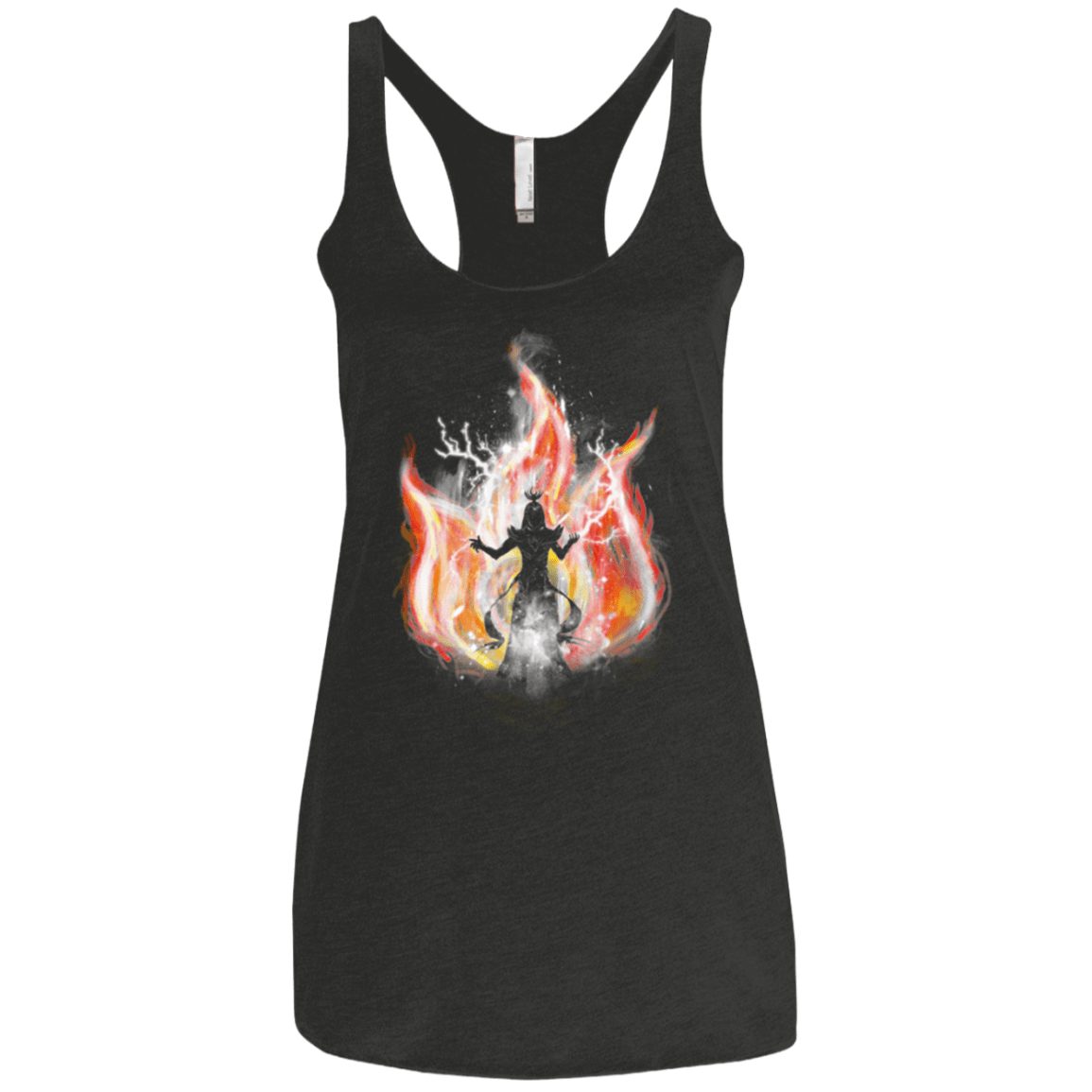 T-Shirts Vintage Black / X-Small Fire Tribe Women's Triblend Racerback Tank