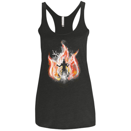 T-Shirts Vintage Black / X-Small Fire Tribe Women's Triblend Racerback Tank