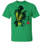 T-Shirts Irish Green / YXS Fire Warrior Sumi-E Youth T-Shirt