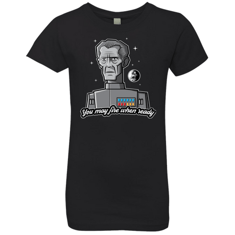 T-Shirts Black / YXS Fire When Ready Girls Premium T-Shirt