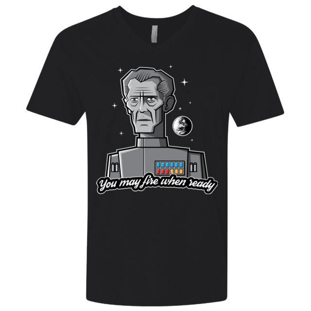 T-Shirts Black / X-Small Fire When Ready Men's Premium V-Neck