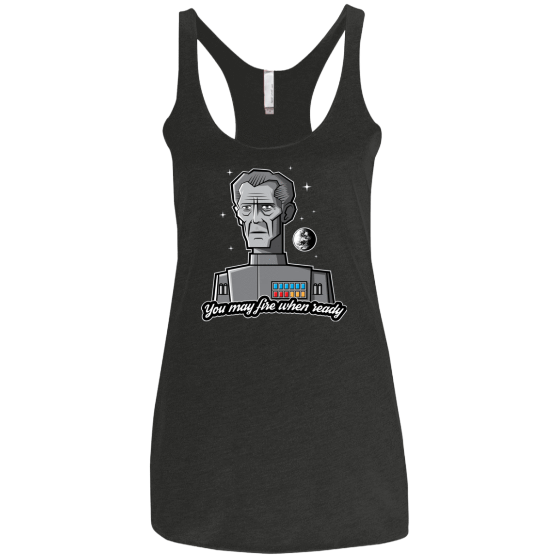 T-Shirts Vintage Black / X-Small Fire When Ready Women's Triblend Racerback Tank