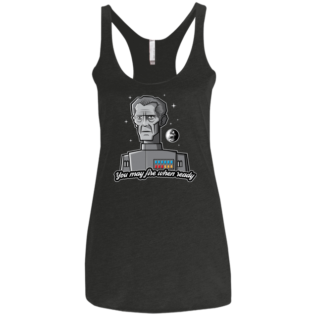 T-Shirts Vintage Black / X-Small Fire When Ready Women's Triblend Racerback Tank