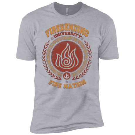 T-Shirts Heather Grey / YXS Firebending university Boys Premium T-Shirt