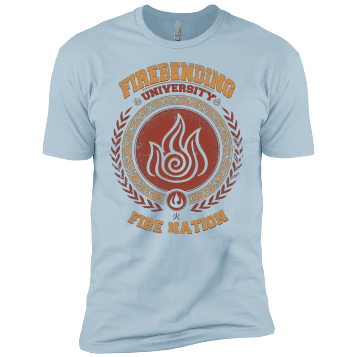 T-Shirts Light Blue / YXS Firebending university Boys Premium T-Shirt