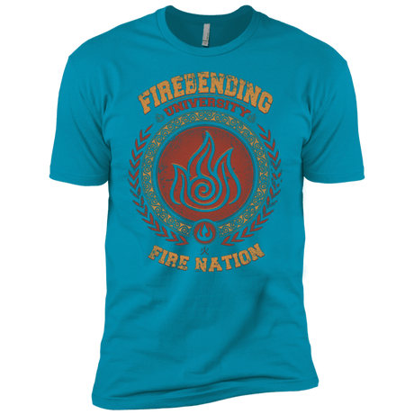 T-Shirts Turquoise / YXS Firebending university Boys Premium T-Shirt