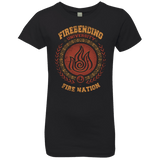 T-Shirts Black / YXS Firebending university Girls Premium T-Shirt