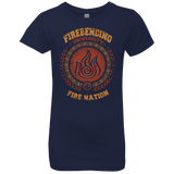 T-Shirts Midnight Navy / YXS Firebending university Girls Premium T-Shirt