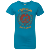 T-Shirts Turquoise / YXS Firebending university Girls Premium T-Shirt