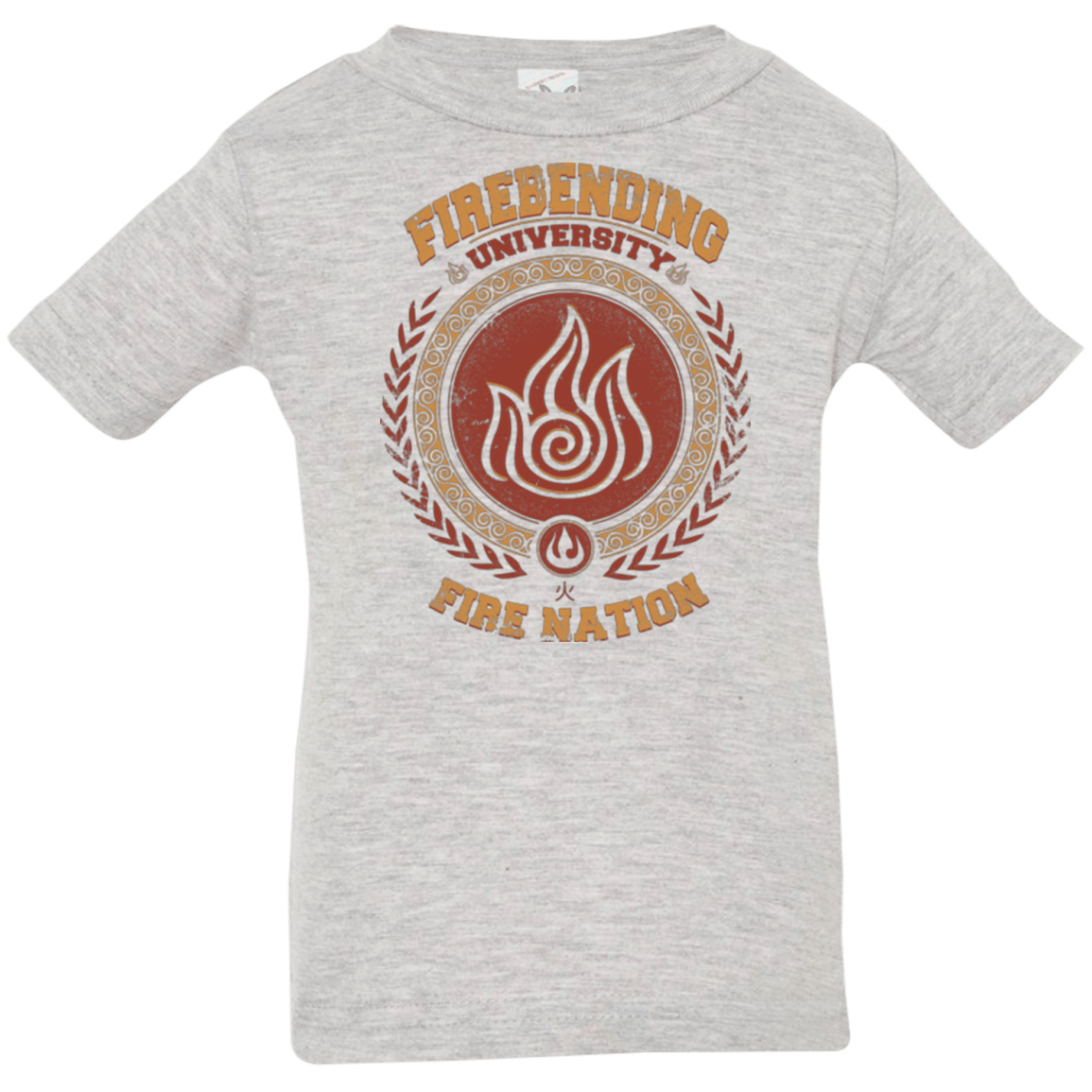 T-Shirts Heather / 6 Months Firebending university Infant PremiumT-Shirt