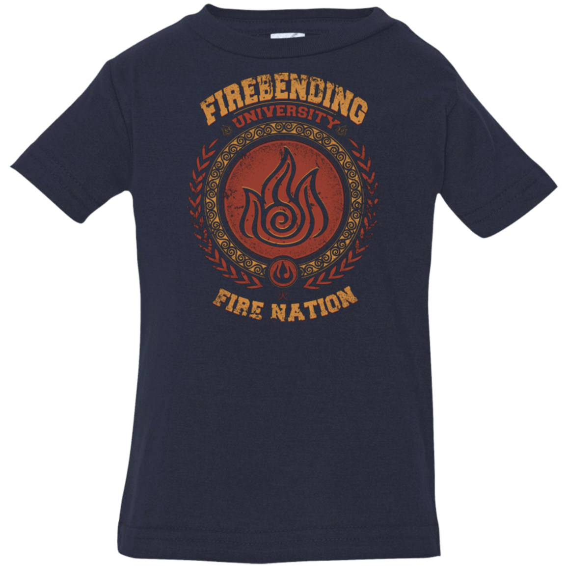 T-Shirts Navy / 6 Months Firebending university Infant PremiumT-Shirt