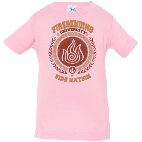T-Shirts Pink / 6 Months Firebending university Infant PremiumT-Shirt