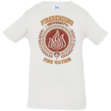 T-Shirts White / 6 Months Firebending university Infant PremiumT-Shirt