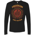 T-Shirts Black / Small Firebending university Men's Premium Long Sleeve