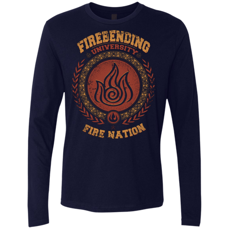 T-Shirts Midnight Navy / Small Firebending university Men's Premium Long Sleeve