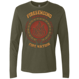 T-Shirts Military Green / Small Firebending university Men's Premium Long Sleeve