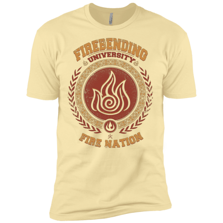 T-Shirts Banana Cream / X-Small Firebending university Men's Premium T-Shirt