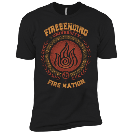 T-Shirts Black / X-Small Firebending university Men's Premium T-Shirt