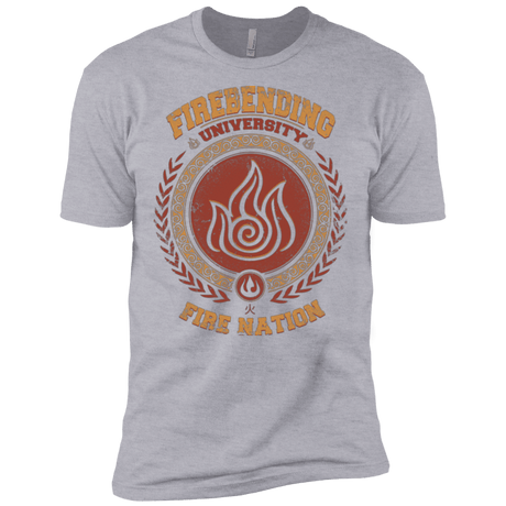 T-Shirts Heather Grey / X-Small Firebending university Men's Premium T-Shirt