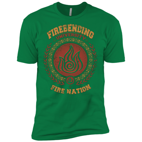 T-Shirts Kelly Green / X-Small Firebending university Men's Premium T-Shirt